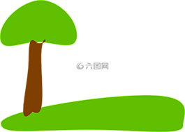 樹,景觀,草