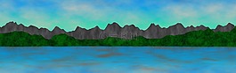旗幟,標題,山