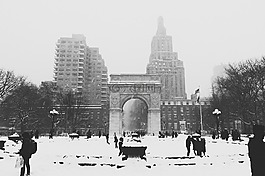 雪,結(jié)構(gòu),建筑物