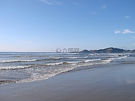俄勒岡,海岸,海岸線