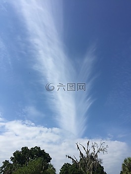 自然,藍(lán)色,天空