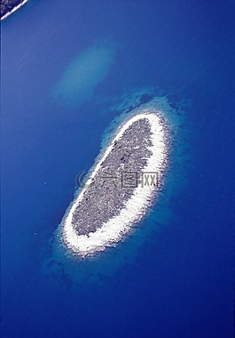 島,沙,加勒比