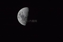 空間,銀河,月亮