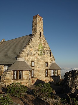 建设,店铺顶部,桌山