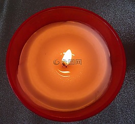 紅蠟燭,光,裝修