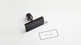 簽證,紙,護(hù)照簽證