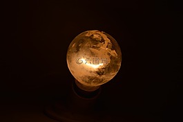 光,燈泡,電力
