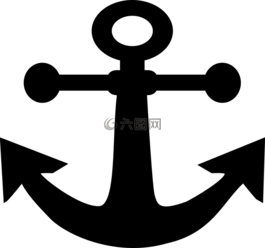 錨點,海,符號