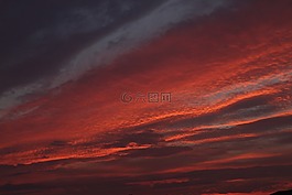天空,日落,日出