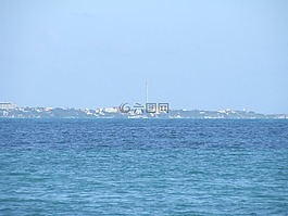岛妇女,海,坎昆