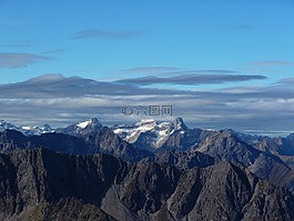 阿爾卑斯山,山,奧地利