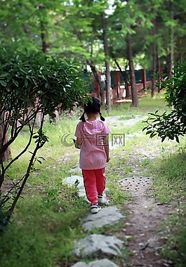 兒童,徑,公園
