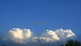 云,白,积云