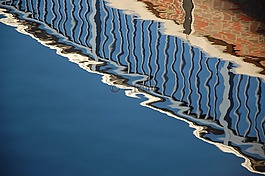 對角線,鏡像,水