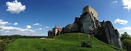 城堡,废墟,rabsztyn