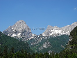 性質(zhì),山,全景