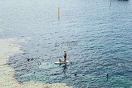 槳登機,sup,戒尺