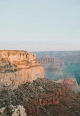 山,高原,云