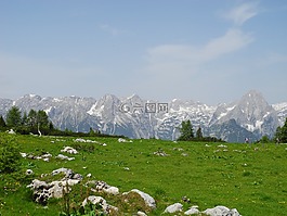 全景,徒步旅行,山