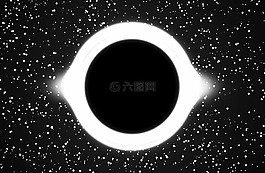 黑洞,空間,星星