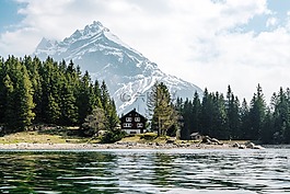 自然,景觀,山