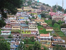 烏蒂,印度,山