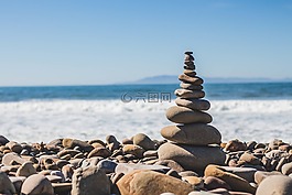 自然,海岸,海灘