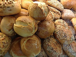 滾,weizenbroetchen,面包店