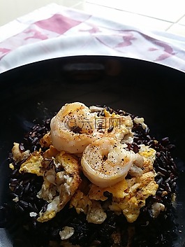 食品,大虾,riceberry