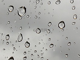 雨,雨點,窗口