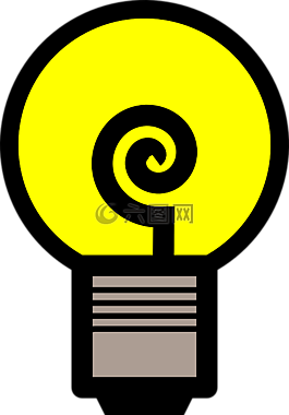 光,燈泡,電力