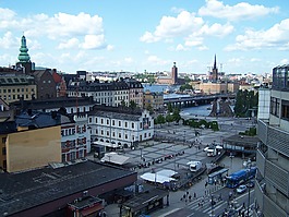 斯德哥尔摩,slussen,市博物馆