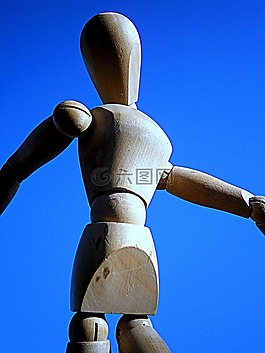 娃娃,木,数字
