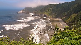 美国,沃尔德波特,海洋