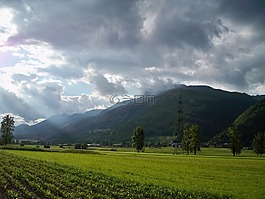 景區(qū),夏季,奧地利