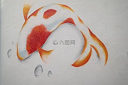 鯉魚,魚,壁畫