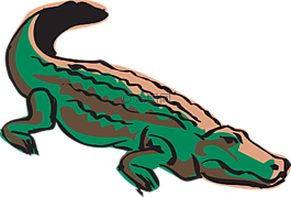 鱷魚,爬行動物,crocodilian