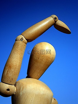 娃娃,木,数字
