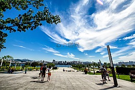 公園,娛樂,戶外