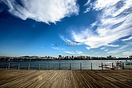 漢城,汝矣島,天空
