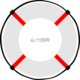 救生,安全浮标,白