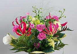 花束,鮮花,組成