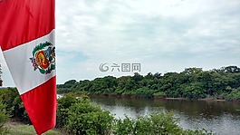 秘魯,景觀,河