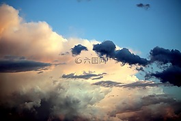 云,景觀,天空