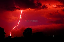 閃光,紅色,能源