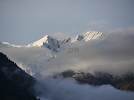 山,南蒂羅爾,雪