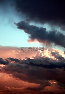 暮光之城,日落,夕陽