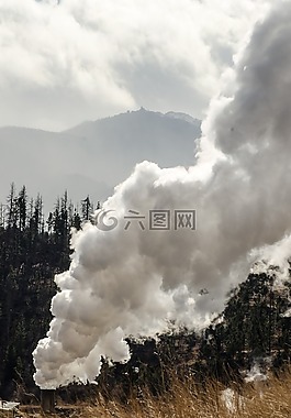 鋸木廠,鋸木廠煙囪,煙