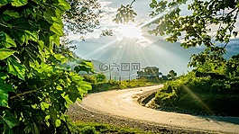 通路,路,太阳耀斑