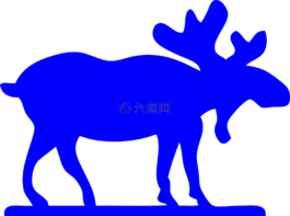 駝鹿,哺乳動(dòng)物,動(dòng)物